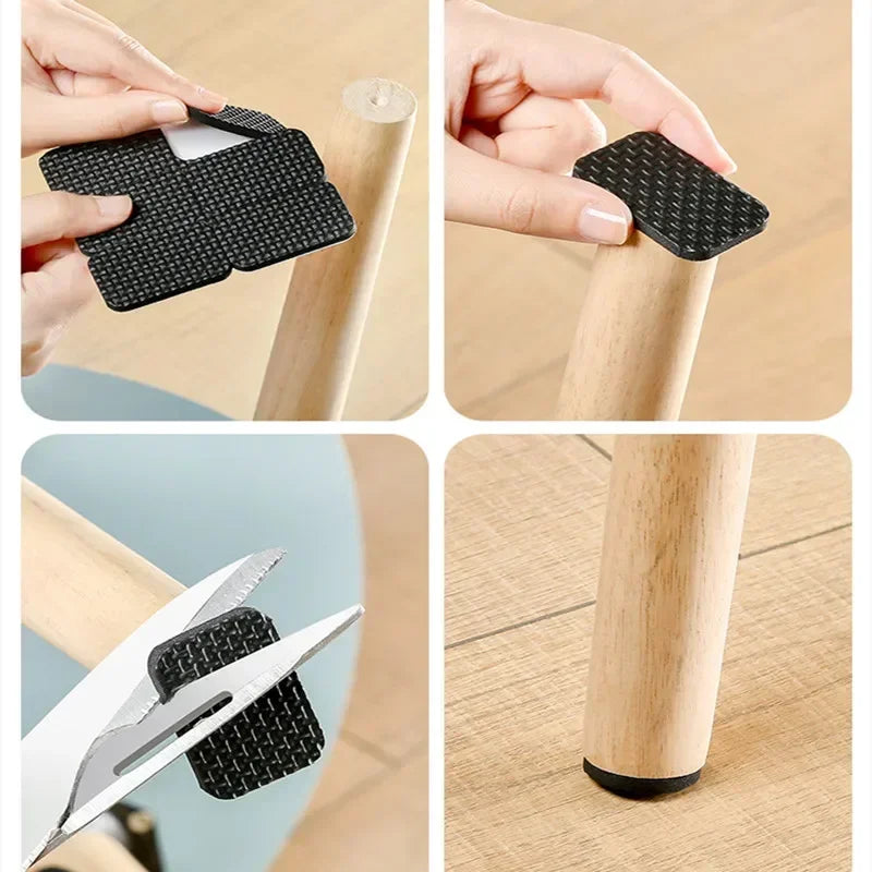 Furniture Foot Protectors Chair Leg Pads Anti Slip Scratch DIY Wear Resistant Furniture Foot Floor Protectors