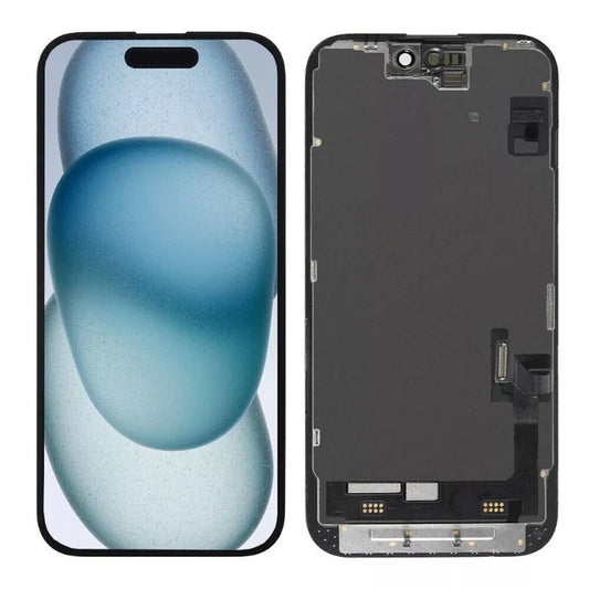 Replacement Lcd Screen For iPhone 15 6.1 inch Black Incell JK